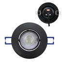 NORAPRO-5 5W PRETO BL 3CCT 170-265V RND LED DOWNLGHT