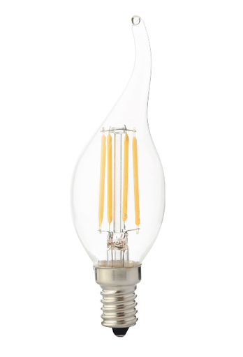 [8680985577654] FILAMENT FLAME-6 - 6W 6400K E14 220-240V LED FILMNT BULB