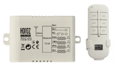 [8680985562988] CONTROLLER-4 - Controlador RF -> AC 4 canais