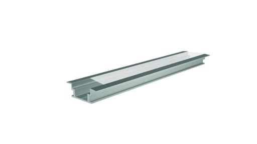 [PRO008-V2-A] PRO008-V2-A - Perfil Alumínio Projeto 2M Anod. Cinzento