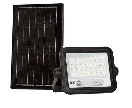 [8683684236402] TIGER PRO-50 - LED SOLAR PROJECTOR 50W 6400K BLACK