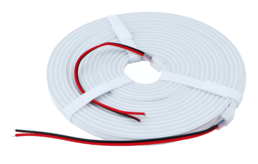 [NEON-S62W12V2700KIP67] NEON S 6.2W 12V 2700K IP67 4x8 mm (168 LED/m) - ROLO DE 5 METROS