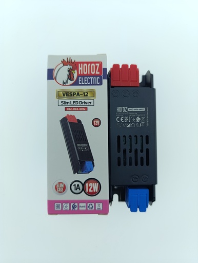[8683684239878] VESPA-12 12W V2 85-265V 12V 1A SLIM LED