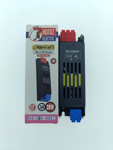 [8683684239960] VESPA-36 36W 85-265V 1.5A SLIM LED