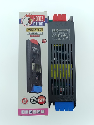 [8683684239915] VESPA-150 150W 176-264V 12V 12A SLIM LED DRIVER (cópia)