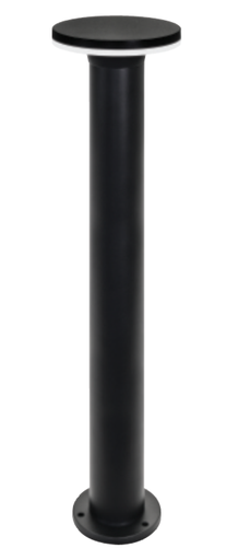 [8683684222610] DEXTER-4 GARDEN FLOOR LAMP 12W BLACK 4200K 85-265V LED IP65