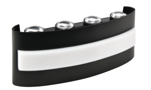 [8683684213793] NEUTRON-14  WALL LAMP BLACK 4200K 85-265V IP65
