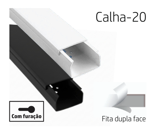 [8699430391660] CALHA TÉCNICA COM TAMPA 30X25 2M BRANCA (cópia)