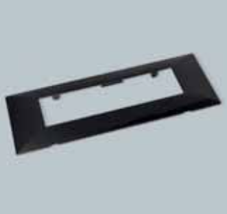 [8699430339228] ESPELHO-4 (P) - Espelho quatro tomadas preto calha-11