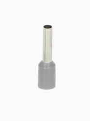 [TERMINAL-25] Insulated cable end terminals, max. section 2.5mm², copper sleeve length: 10mm, blister pack 25 pcs