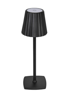[8683684234040] MERIDA 3CCT - 3W BLACK 3CCT 5V LED TABLE LAMP