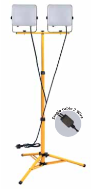 [8683684252525] TRIPOD DOUBLE PEGASUS-100  - Led Projector Stand 2x100W 100-265V 6400K