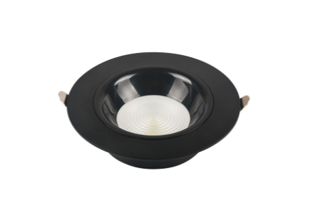 [8683684246784] ALESYA-10 3CCT - 10W BLACK 3CCT 85-265V LED BL REF DOWN.