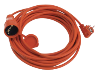 [8699490922064] Extensão 10 metros - Cabo extensão cor-de-laranja 10 metros 3x1.5mm² IP44