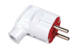 [8699490900673] Ficha-2 - Ficha macho branca com pega 16A IP20 (cópia)