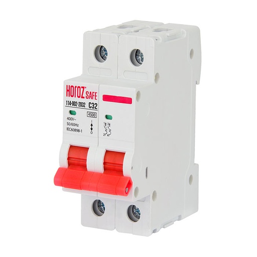 [114-002-2032] MCB Disjuntor magnetotérmico 25A/2P (cópia)