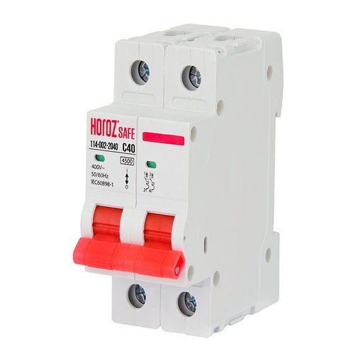 [114-002-2040] MCB Disjuntor magnetotérmico 32A/2P (cópia)