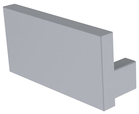 [END-PRO007-CI] END-PRO007-CI - Tampa Perfil PRO007 Cinzenta