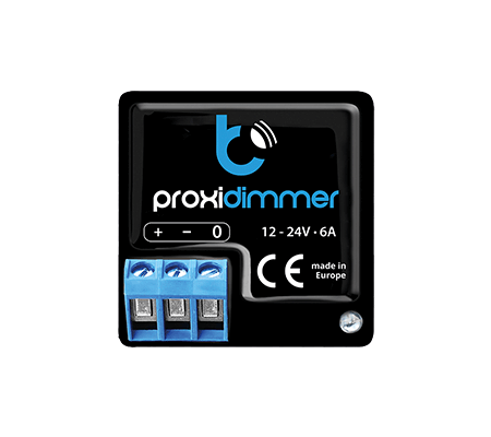 [PROXIDIMMERIP20] Regulador de intensidade LED 60W (12VDC) / 120W (24VDC) 5A IP20 - 1 CANAL