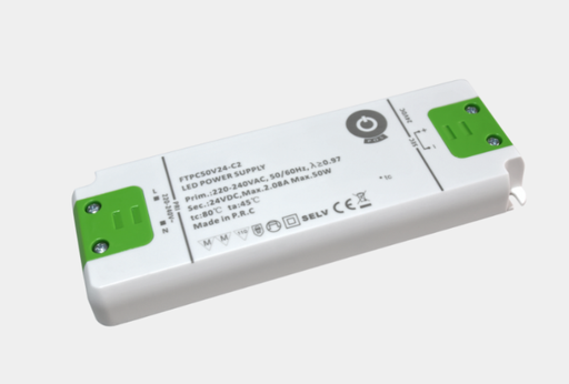 [FTPC50V24-C] Fonte Al. FTPC50V24-C 24V 2.08A 50W IP20 5Y