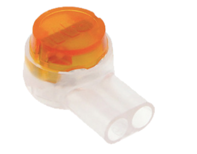 [3M-UY2] 3M™ Ligador 2 vias UY2 0,4-0,9mm2  amarelo estanque (cx 100un)