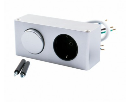 [Kombibox-Schu-06] Caixa tomada 1xShucko + Interruptor