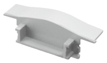 [END-IN001-BR] END-IN001-W - Tampa Perfil IN001 Branca