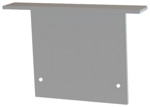 [END-IN005-CI] END-IN005-CI- Tampa Perfil IN005 Cinzenta