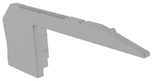 [END-PRO006-CI] END-PRO006-CI - Tampa Perfil PRO006 Cinzenta