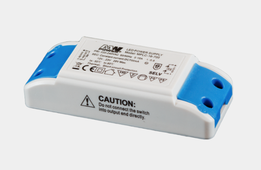 [MPLC-16-700] Fonte Al. MPLC-16-700 700mA 12~23V 16W IP20 3Y