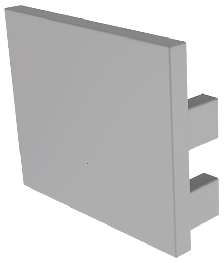 [END-PRO009-CI] END-PRO009-G - Tampa Perfil PRO009 Cinzenta