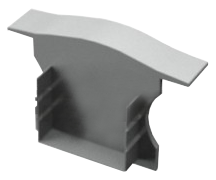 [END-IN002-CI] END-IN002-G - Tampa Perfil IN002 Cinzenta