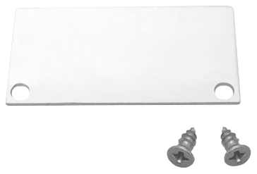 [END-PRO002-CI] END-PRO002-G - Tampa Perfil PRO002 Cinzenta