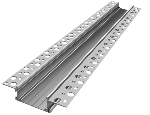 [PRO002-A] PRO002-A - Perfil Alumínio Projeto 2M Anod. Cinzento