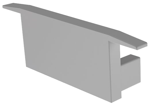 [END-PRO008-CI] END-PRO008-G - Tampa Perfil PRO008 Cinzenta