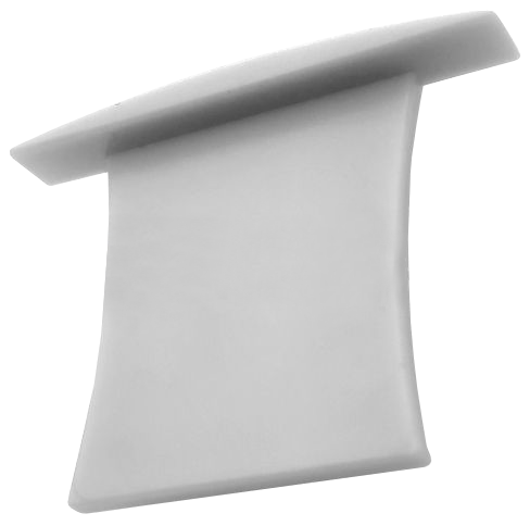 [END-IN004-CI] END-IN004-G - Tampa Perfil IN004 Cinzenta