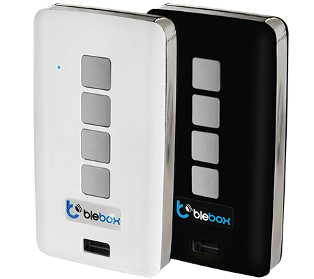 [UREMOTEPROWHITE] Comando remoto metálico Branco - µWiFi