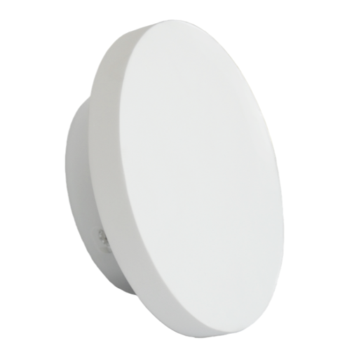 [ECLISSE150] APPLIQUE LED IN GESSO ECLISSE diam. 1505W-3000K-280 Lm- IP20- Color Box