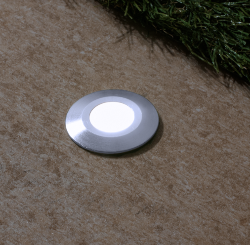 [MP-014030] CALPESTABILE LED PAVI INCAS. diam. 32mm 1W- 3000K- 120 Lm- IP65- Color Box