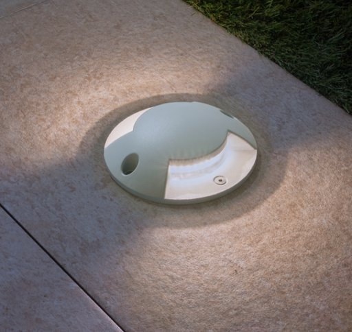 [PAVIC2L-0513030] CALPESTABILE LED PAVI INCAS. diam. 120 5W- 3000K- 160 Lm- IP67- Color Box