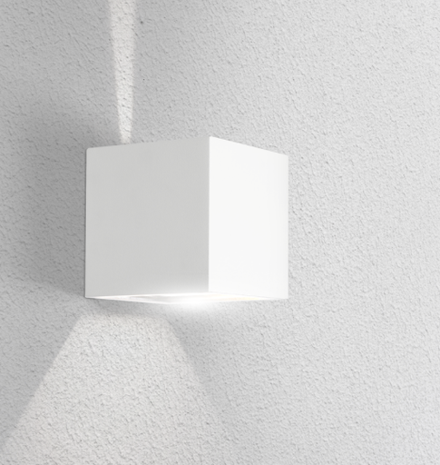 [UDBI-068030] APPLIQUE LED UPDOWN QUADRATO BIANCO 6W- 3000K- 550 Lm- IP65- Color Box