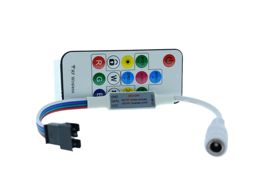 [ECT-RECEIVER006] CONTROLADOR RF MONO RGB DIGITAL 5-12VDC 1CHx6.5A 32.5W-78W IP20